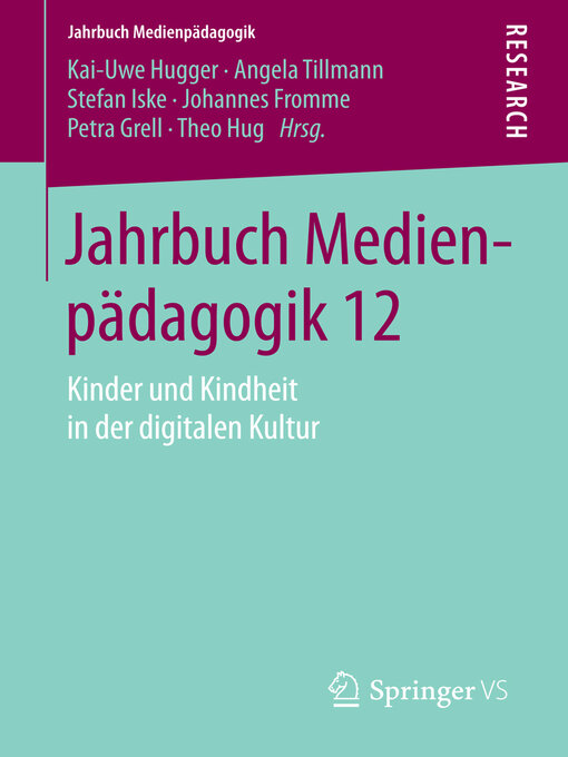 Title details for Jahrbuch Medienpädagogik 12 by Kai-Uwe Hugger - Available